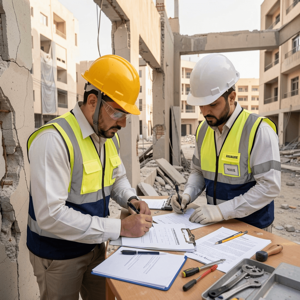 خدمة تصحيح الوضع للمباني في السعودية